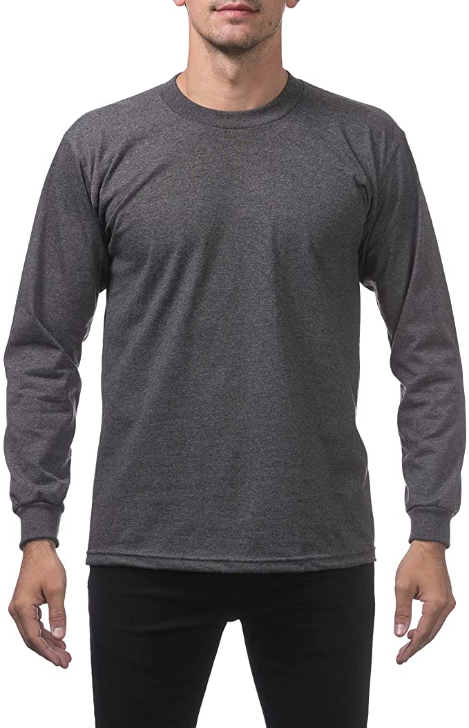 PRO CLUB L/S HEAVYWEIGHT TSHIRT